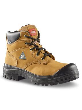6.5 Woman's Aggressor Steel Toe Boots (Worn Once!)